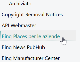 L'equipollente di Google Maps di Bing Webmaster