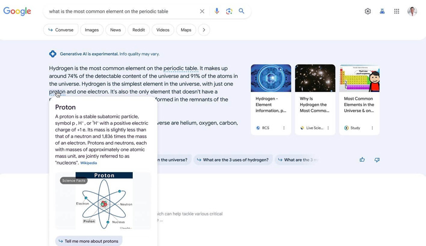 Esempio query informativa