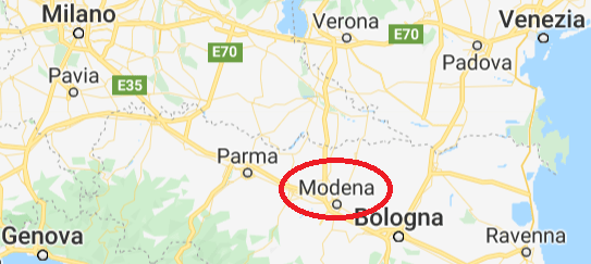 Same name but 2 different cities: Modena in Italy Same name but diffrent locations this is Modena in Italy (the other is in Pennsylvania !) this is why tricks local seo become vital